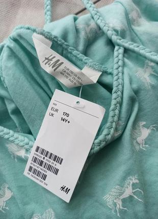 H&m
легеньке вільне бірюзове плаття з принтом, з подовженою спинкою5 фото