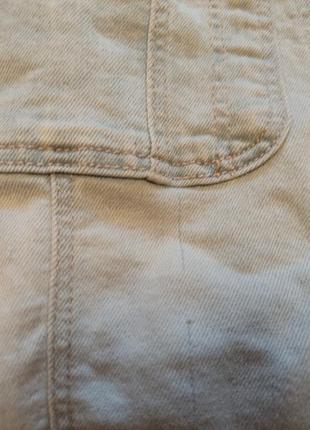 Комбинезон ромпер h&m на 9-11 лет джинсовый  шорты4 фото