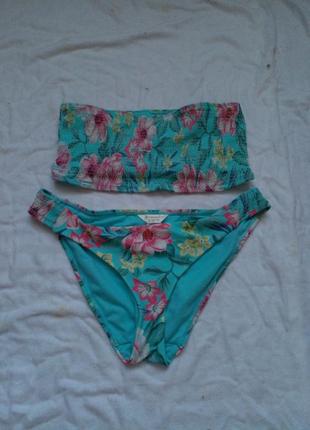 Купальник з топом розмір 10