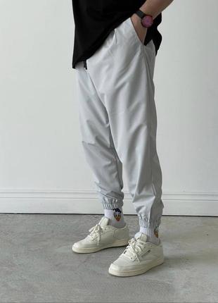 Штани штани чоловічі базові сірі туреччина / штани чоловічі базові сірі турречина6 фото
