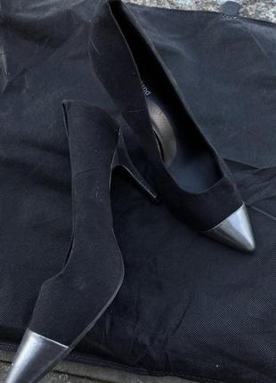 Туфлі замшеві