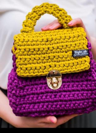 Сумка вязанная