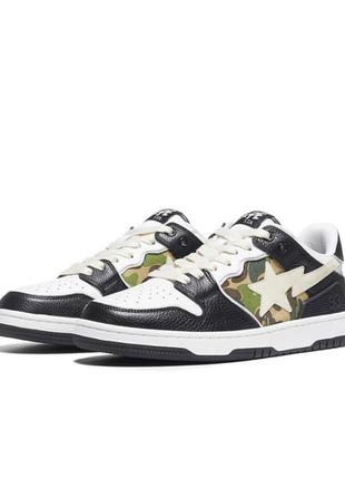 Кеди bape sta "black camo"