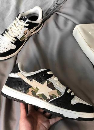 Кеды bape sta “black camo” 4