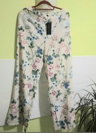 Літні штани штани квітковий принт від new look2 фото