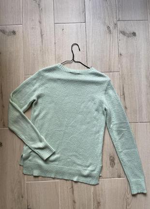 Красивый свитерок фисташкового цвета oasis6 фото