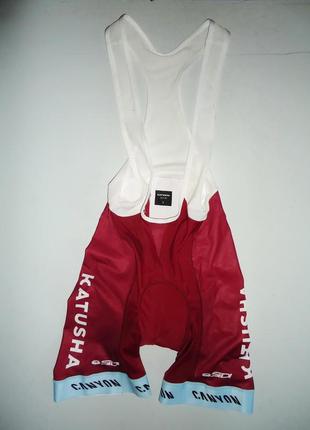 Велошорты  katusha canyon sidi cycling bib shorts (l) оригинал