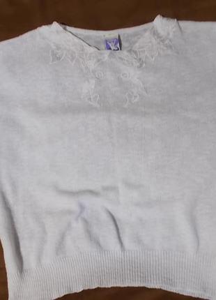 Винтажная футболка-джемпер yessica