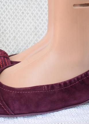 Замшевые туфли балетки лодочки мокасины лоферы donna carolina р. 43 28,4 см3 фото