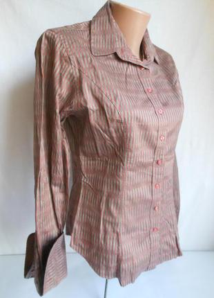 Блуза с запонками tmlewin.оригинал.сделано для англии.2 фото