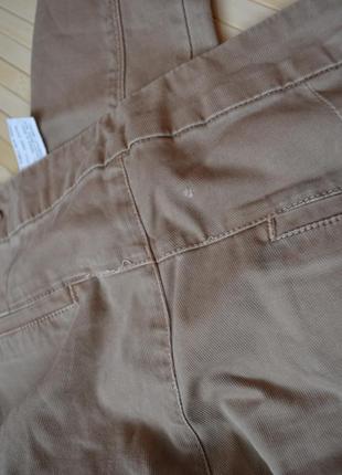Коричневые зауженные джинсы zara woman5 фото