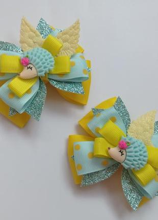 Бантики з їжачком