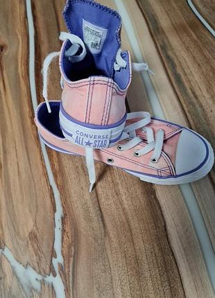 Кеди для дівчинки converse. в ідеальному стані. 4