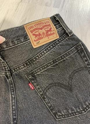 Джинсовые шорты levis