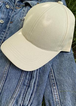 Последняя! женская кепка бейсболка светлый беж женская кепка беж