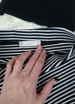 Спідничка в полоску pull &bear 2