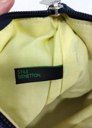 Сумка расшитая бисером синяя желтая клатч benetton5 фото