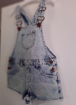 Комбинезон  джинсовый 5-7 лет
