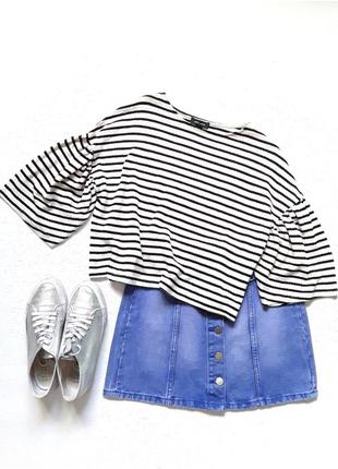 Модная полосатая блузка от new look