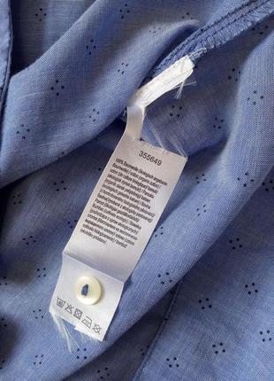 Легка бавовняна блуза, блузка tcm tchibo, розмір m-l5 фото