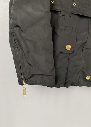 Barbour international rainbow gold куртка женская ветровка6 фото