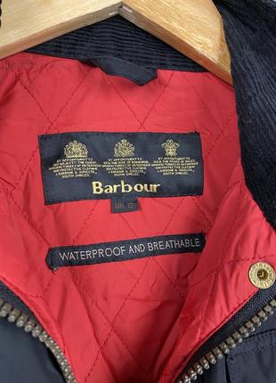 Barbour international rainbow gold куртка женская ветровка7 фото