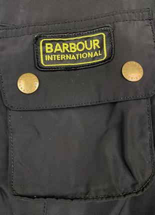 Barbour international rainbow gold куртка женская ветровка5 фото