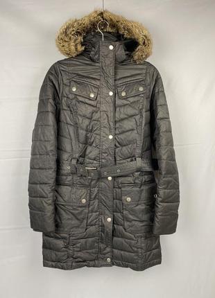 Barbour international hownsgill parka куртка парку жіноча чорна