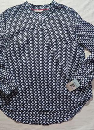 Жіноча блуза вільного крою blue motion, розмір l (40)2 фото