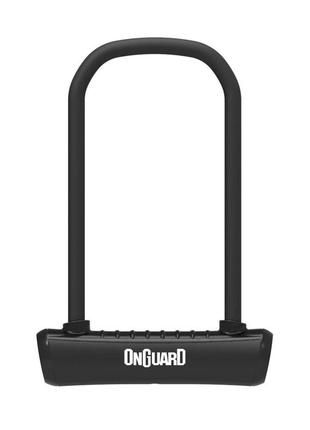 Велозамок onguard u-lock neon 115 x 230 мм чорний
