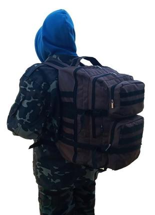 Рюкзак тактический штурмовой 50 л с molle4 фото