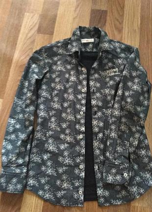 Сорочки 3 штуки на хлопчика 9-12 років бу