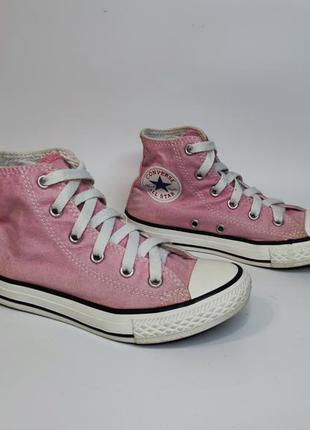 Converse розовые кеды 30 размер