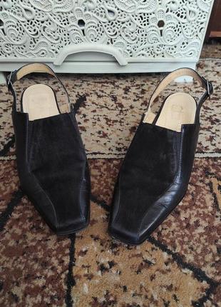 Женские кожаные босоножки, туфли helioform elegance, 36р.3 фото