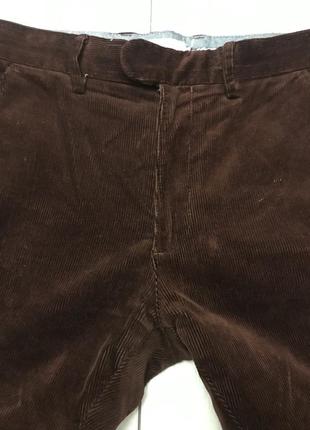 Новые вельветовые брюки m&s(32)4 фото