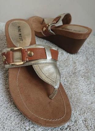 Фірмові босоніжки, сабо сланці з сша nine west