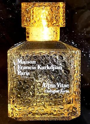 Maison francis kurkdjian aqua vitae cologne forte 2021