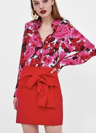 Мини юбка ZARA