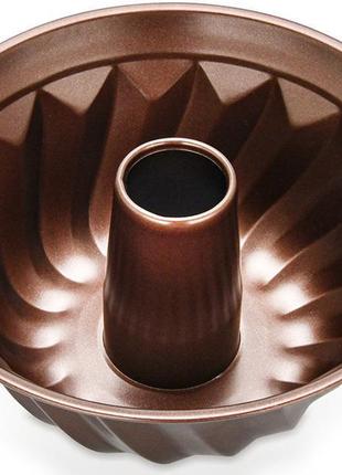 Форма для выпечки кексов fissman chocolate ø24.5х10.5см с антипригарным покрытием