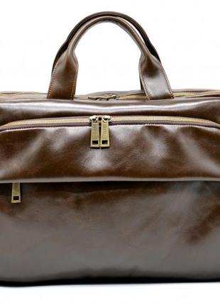 Багатофункціональна сумка для ділового чоловіка gq-7334-3md бренду tarwa2 фото
