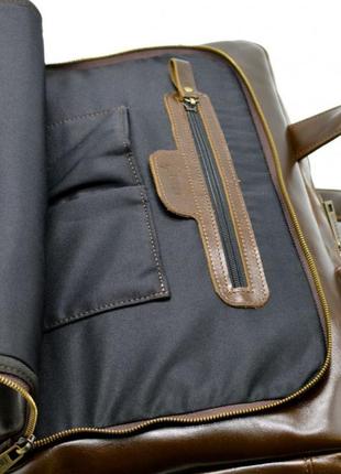 Багатофункціональна сумка для ділового чоловіка gq-7334-3md бренду tarwa4 фото