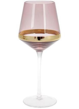Набір 4 келиха etoile для білого вина 400мл, винний колір