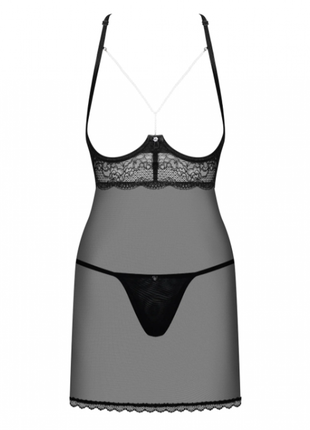 Сорочка с открытой грудью и жемчугом pearlove