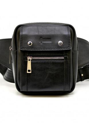 Чоловіча шкіряна напоясная сумка ga-7777-4lx tarwa зі шкіри nappa