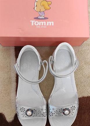 Ортопедические босоножки для девочки tom.m 37 р2 фото