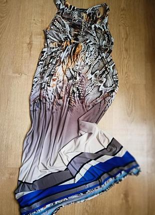 Літнє плаття-сарафан в підлогу