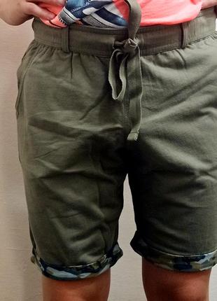 Yamamay, мужские летние шорты цвета хаки, р. xs