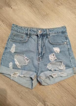 Шорти джинсові