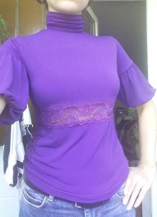 Гольф, кофточка, водолазка, блуза, кружево