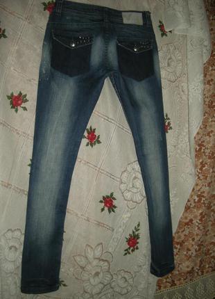 Джинсы женские"voi jeans"р.8r,98%коттон,2%эластан.